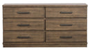 Homelegance Bracco Dresser in Rustic Brown 1769-5 image