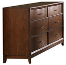 Homelegance Kasler Dresser in Medium Walnut 2135-5 image