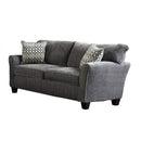 Homelegance Furniture Alain Loveseat in Light Gray 8225NGY-2 image