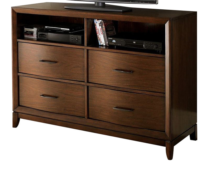 Homelegance Kasler TV Chest in Medium Walnut 2135-11 image