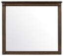 Homelegance Beaver Creek Mirror in Rustic Brown 1609-6 image