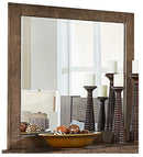 Homelegance Korlan Mirror in Brown Oak 1743-6 image