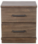 Homelegance Bracco Nightstand in Rustic Brown 1769-4 image