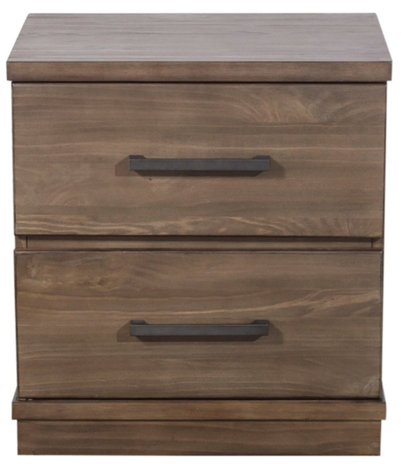 Homelegance Bracco Nightstand in Rustic Brown 1769-4 image