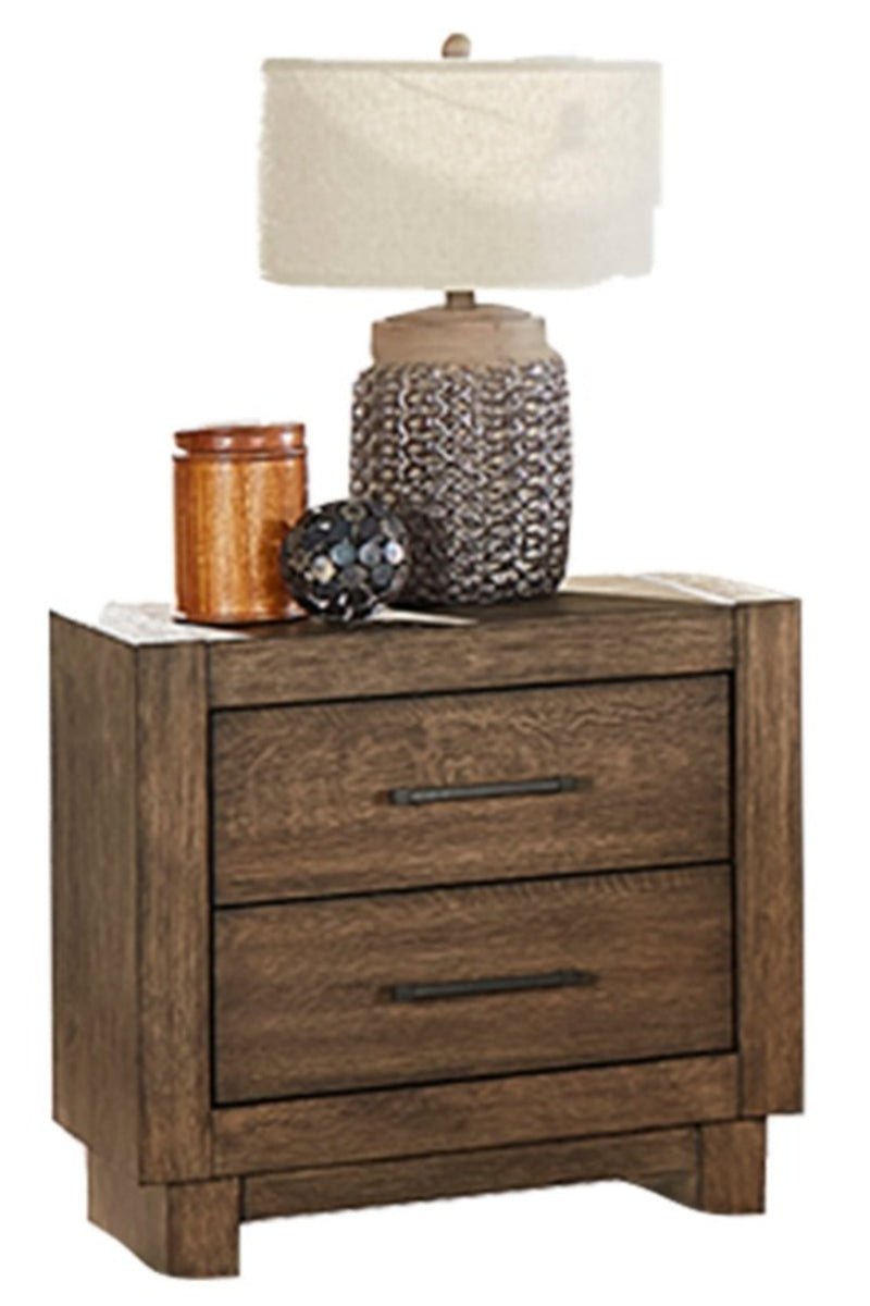 Homelegance Korlan Nightstand in Brown Oak 1743-4 image
