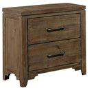 Homelegance Lyer Nightstand in Brown 1756-4 image