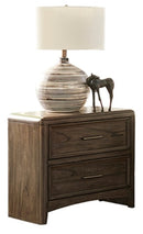Homelegance Seldovia Nightstand in Gray Mindy 1619-4 image