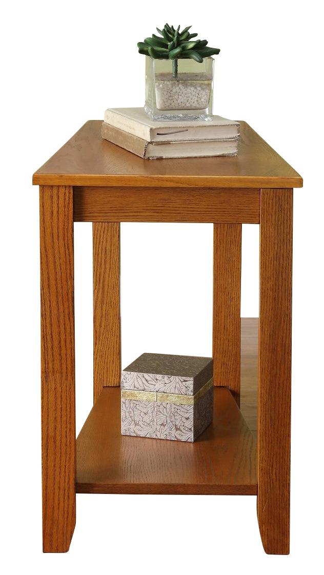 Homelegance Elwell Chairside Table in Oak 4728AK image