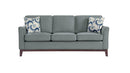 Homelegance Furniture Blue Lake Sofa in Gray 9806GRY-3 image
