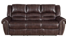 Homelegance Furniture Center Hill Double Reclining Sofa in Saddle 9668NDB-3 image