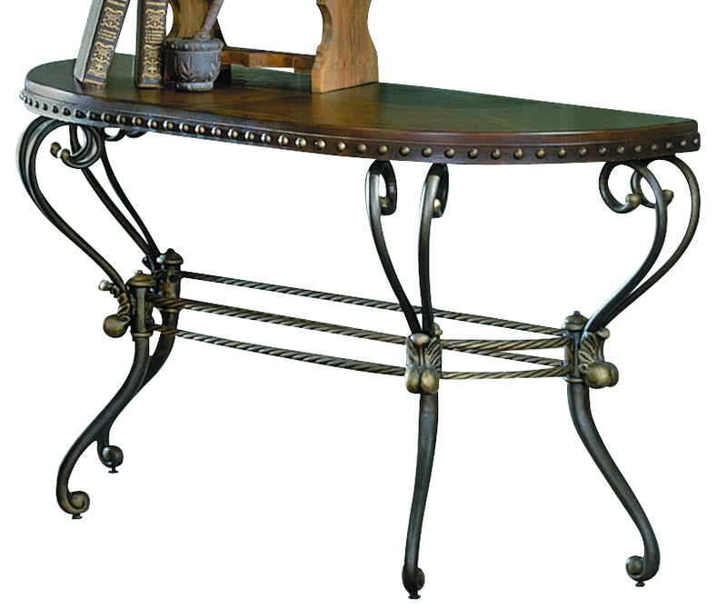 Homelegance Jenkins Sofa Table in Warm Tobacco 5553-05 image