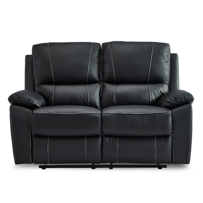 Homelegance Furniture Greeley Double Reclining Loveseat in Black 8325BLK-2 image