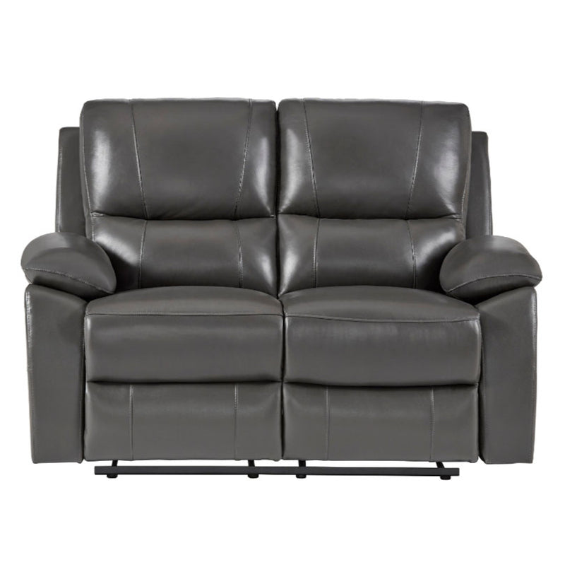 Homelegance Furniture Greeley Double Reclining Loveseat in Gray 8325GRY-2 image