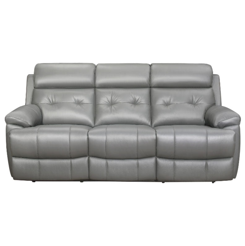 Homelegance Furniture Lambent Double Reclining Sofa in Gray 9529GRY-3 image